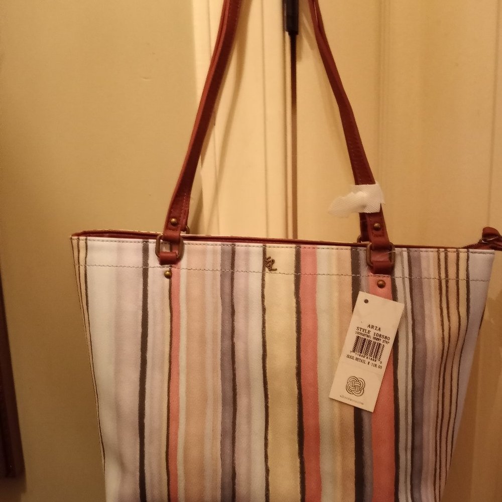 NWT Elliott Lucca  ARIA Style Multi Stripes